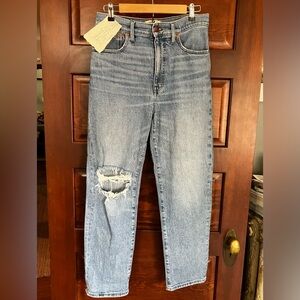 Madewell Distressed Perfect Vintage Straight 28”